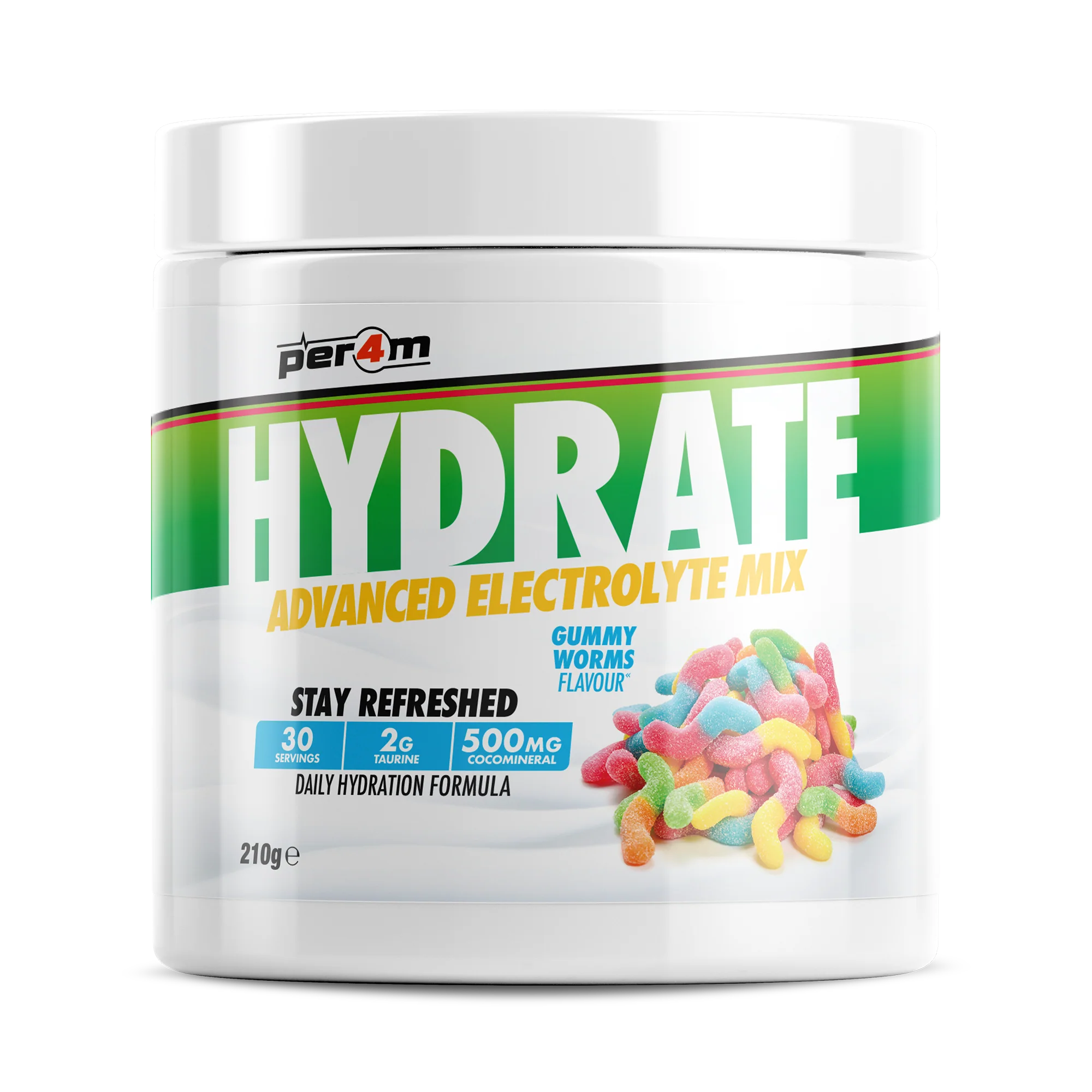 Hydrate Electrolyte Mix Gummy Worms