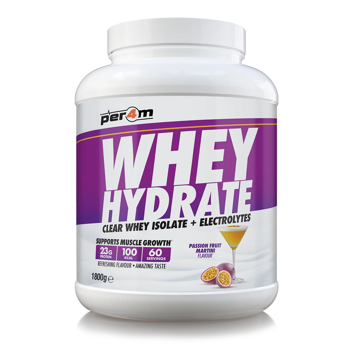 Clear Whey Hydrate Passion Fruit Martini - Image 3